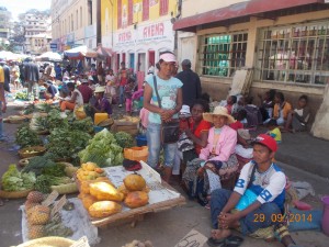 Marktstand in Tana